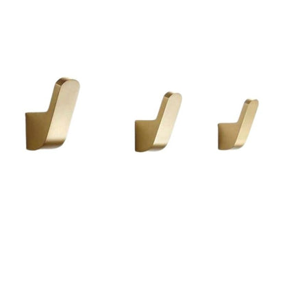 ELVANOR Golden Brass Wall Hooks