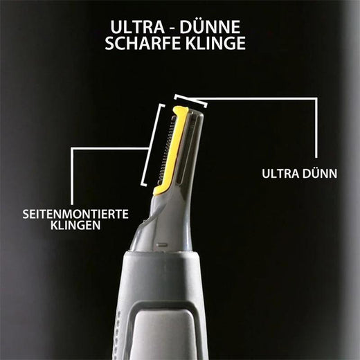 Nose Hair Trimmer, Ultra Thin Precision Trimmer with LED Light for Nose, Ears & Eyebrows
