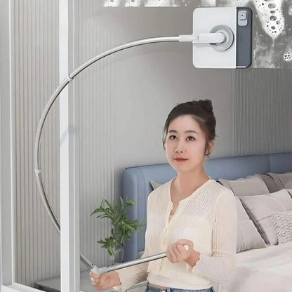 Glass Squeegee for Hard-to-Reach Windows