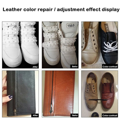 Car Leather Repair Kit, Liquid Balm for Seats and Shoes