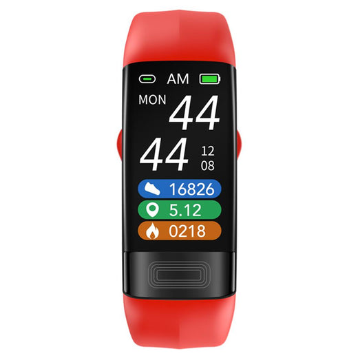 Smart Watch with Blood Pressure Monitor, Heart Rate, ECG, SpO2 & Sleep Tracking Silicone Band