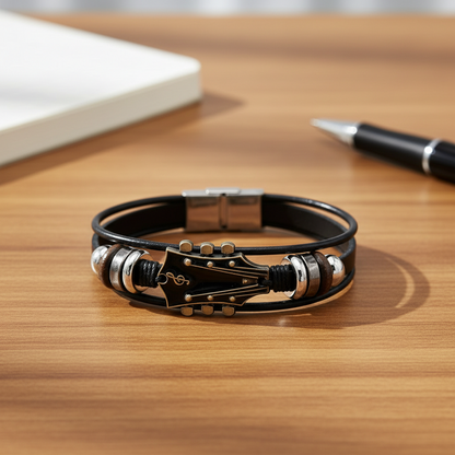 MUSIKSTRUM Leather Bracelet