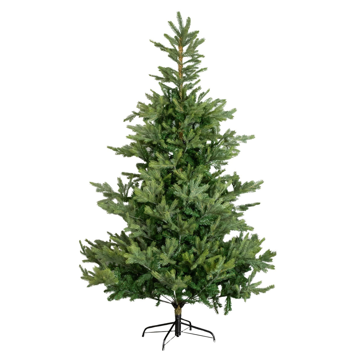 Artificial Christmas Tree 7ft, Real Look Green Fir Tree with 2326 Tips