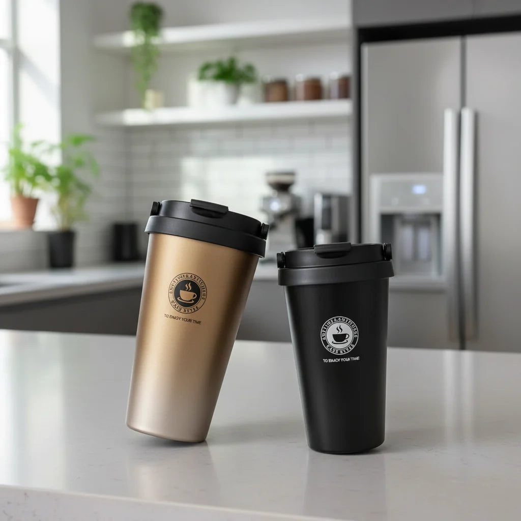 Thermasip Insulated Stainless Steel Travel Mug