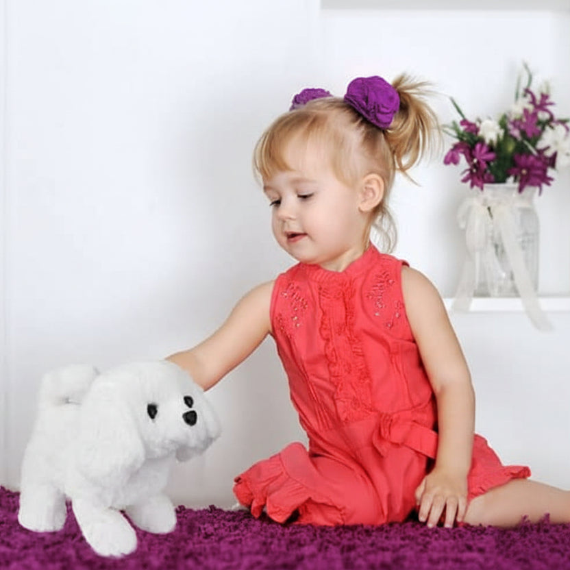 WAGGOPAL Movable Plush Dog