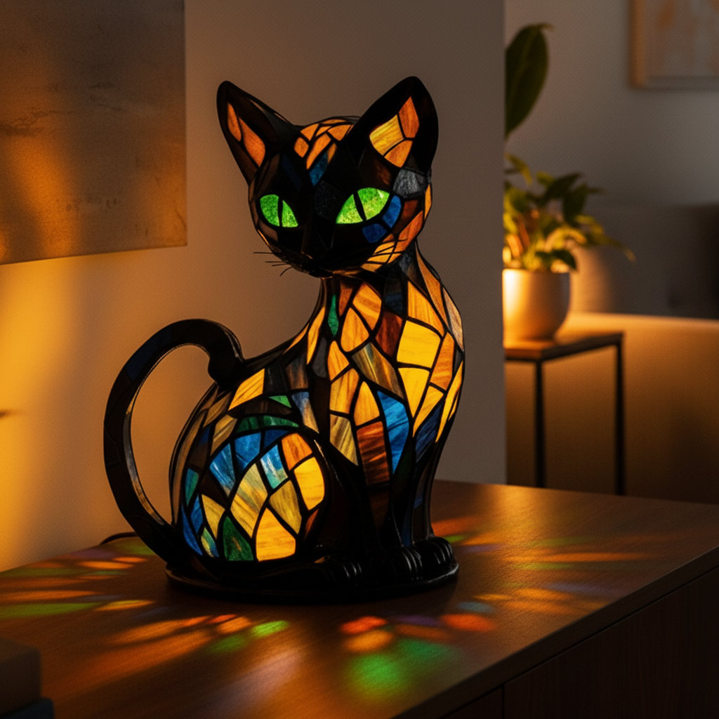 FELILUX Playful LED Cat Night Light