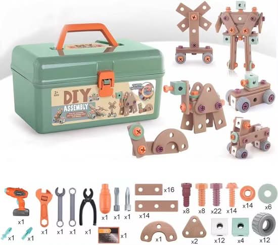 BUILDMASTER Tool Set for Aged 3 and Up