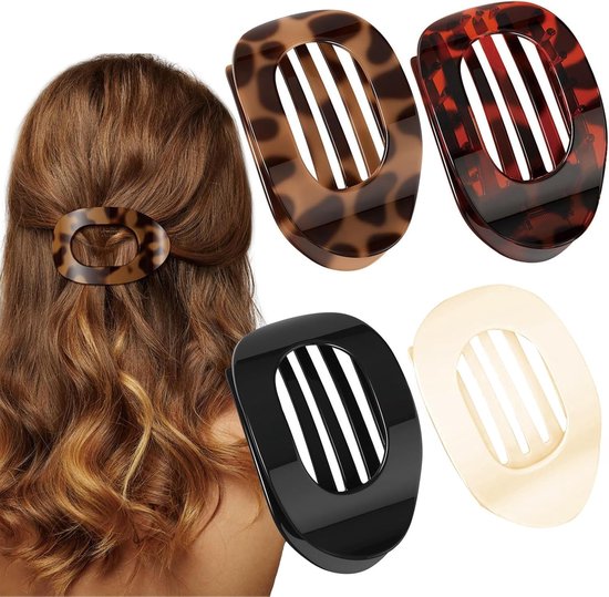 Set of 4 Flat Comfort Clips