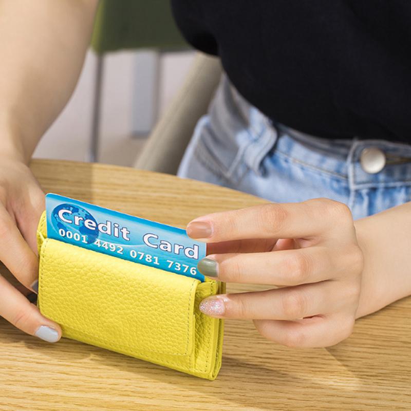 Handmade RFID-Blocking Soft Leather Wallet