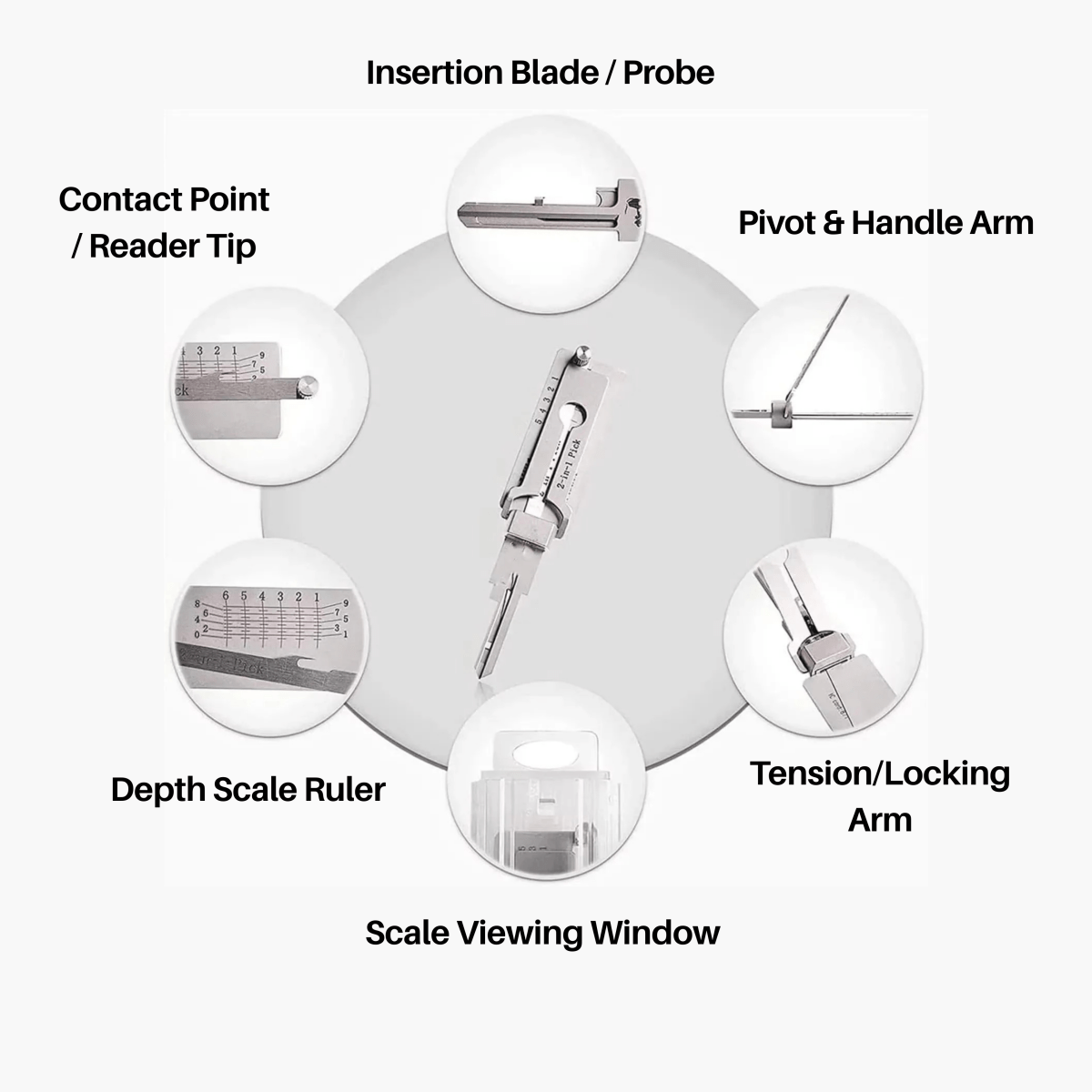 STEELMATE Precision Stainless Steel Tool