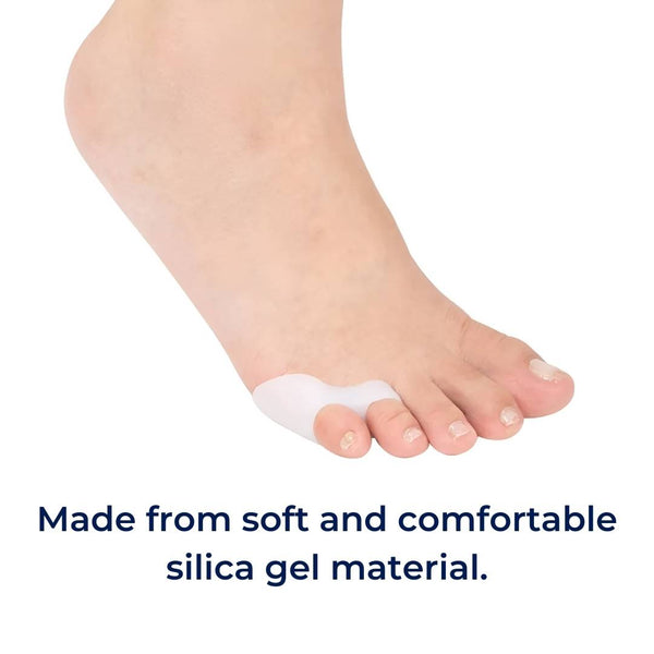 Toe Spacers, Bunionette Corrector for Little Toe, Hammertoe & Overlapping Toes