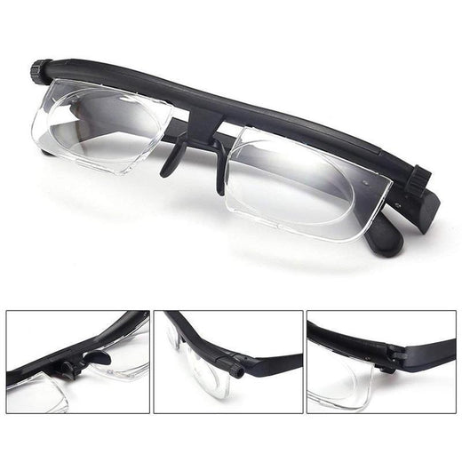 Adjustable Focus Reading Glasses, Unisex Zoom Lens Glasses for Reading & Screen Work