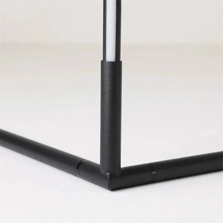 Dimmable LED Corner Floor Lamp with Remote