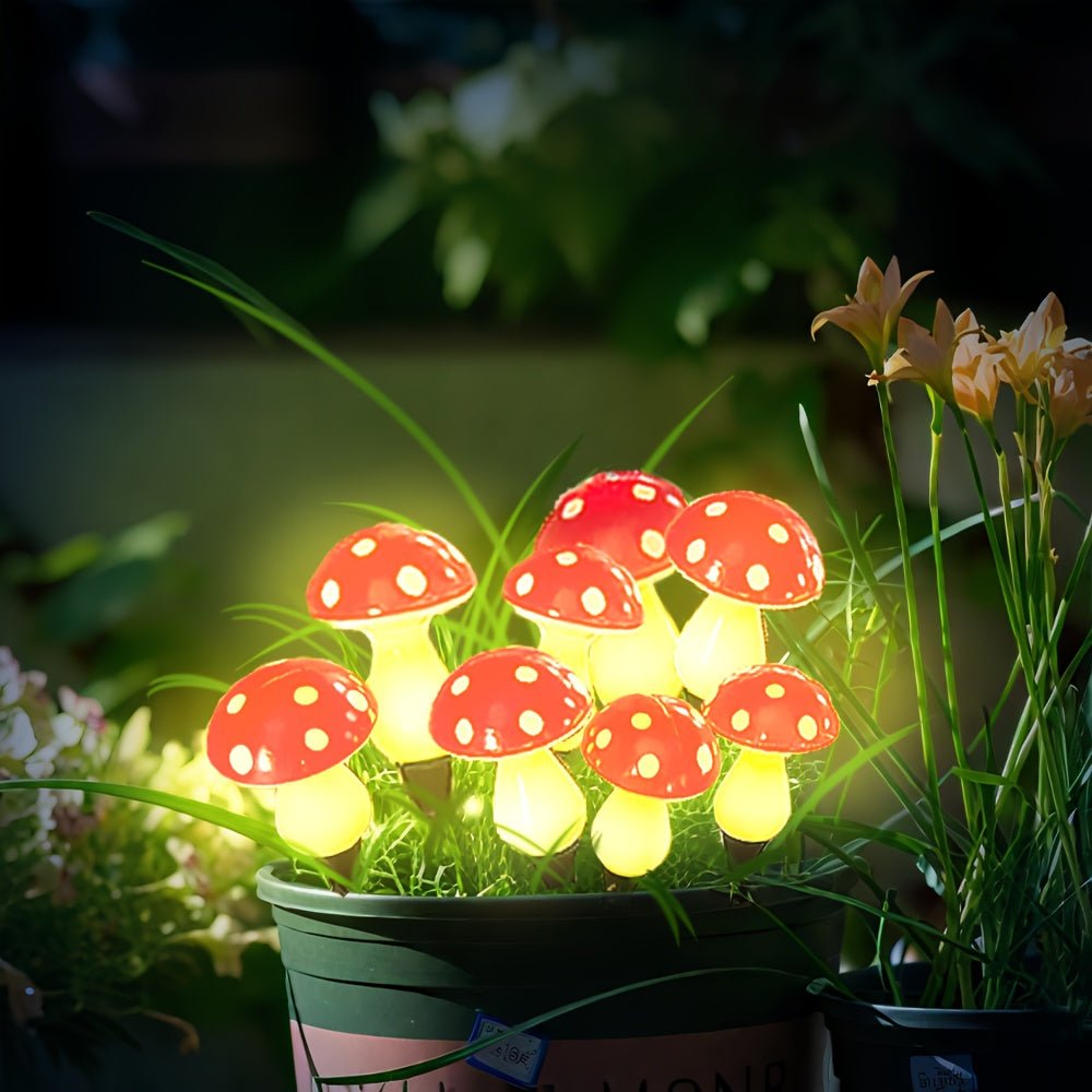 MUSHROOMNEST Solar Garden Light