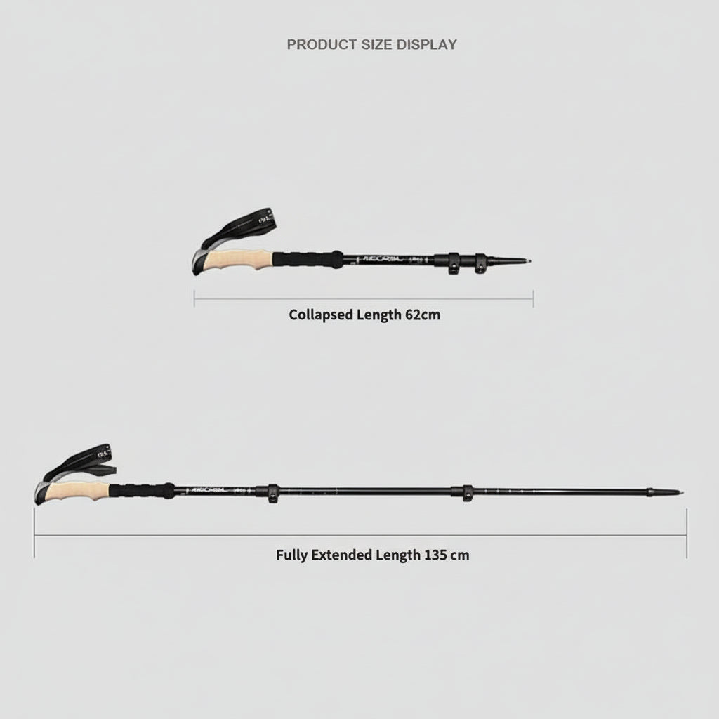 STYLEMARK TREKPOLES Adjustable Trekking Poles