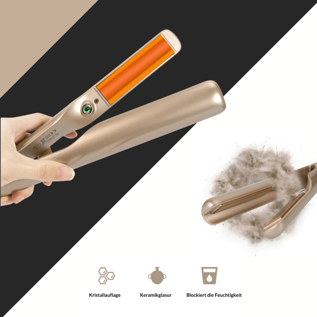 Curling Iron for Silky, Salon-Perfect Hair Without Damage