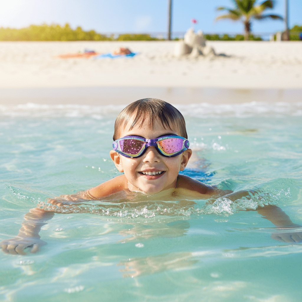 CLEARWAVE Anti-Fog Swimming Goggles