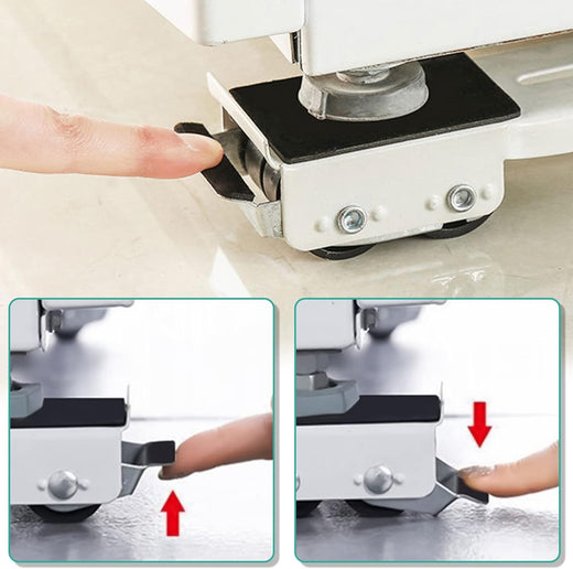Furniture Moving Sliders with Lifter Bar, Furniture Mover Kit for Wood, Tile & Carpet Floors