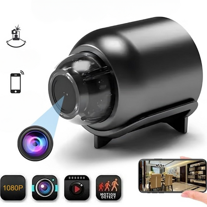 Mini 1080p HD Security Camera, WiFi & 4G, Night Vision