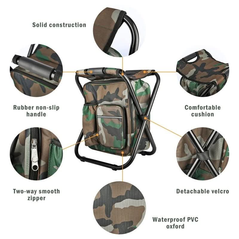 CAMOCHAIR PACK 3-in-1 Camouflage Rucksack