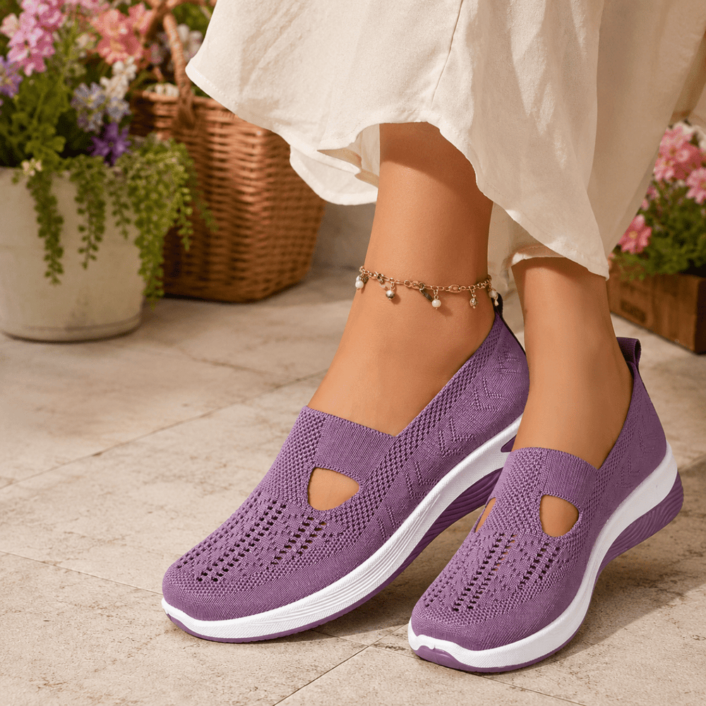 Orthopedic Slip On Shoes for Women, All Day Comfort Walking Shoes & Slippers for Women with Arch Support