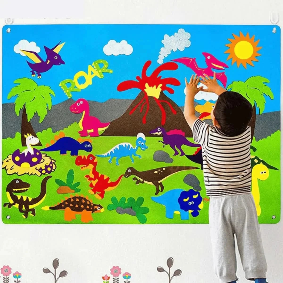 WonderWild Felt Board Animal Learning Fun