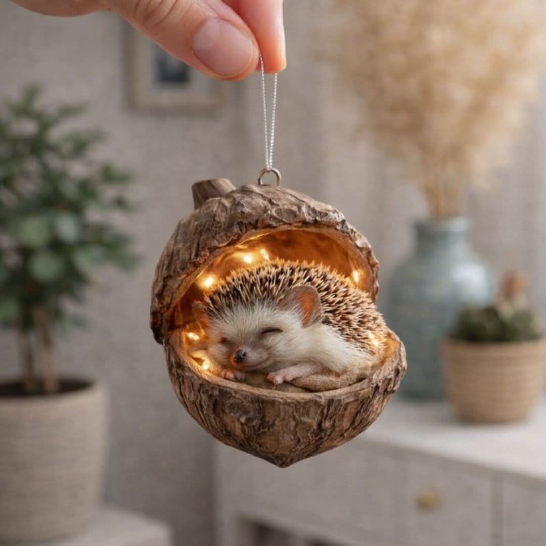 FORESTDREAM Cute Sleeping Forest Friends Figurine
