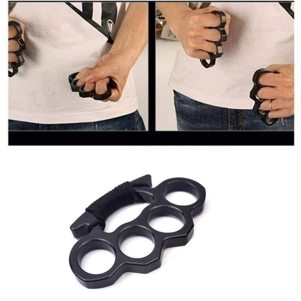 Finger Punch Self Defense Tool, Compact Metal Alloy Finger Tool for Boxing Training & Emergencies
