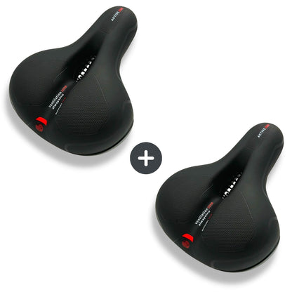 Memory Foam Bike Seat, Pressure-Relieving