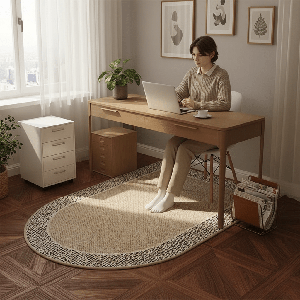 FLOORSHIELD Transparent Floor Protection Mat lifestyle image 3
