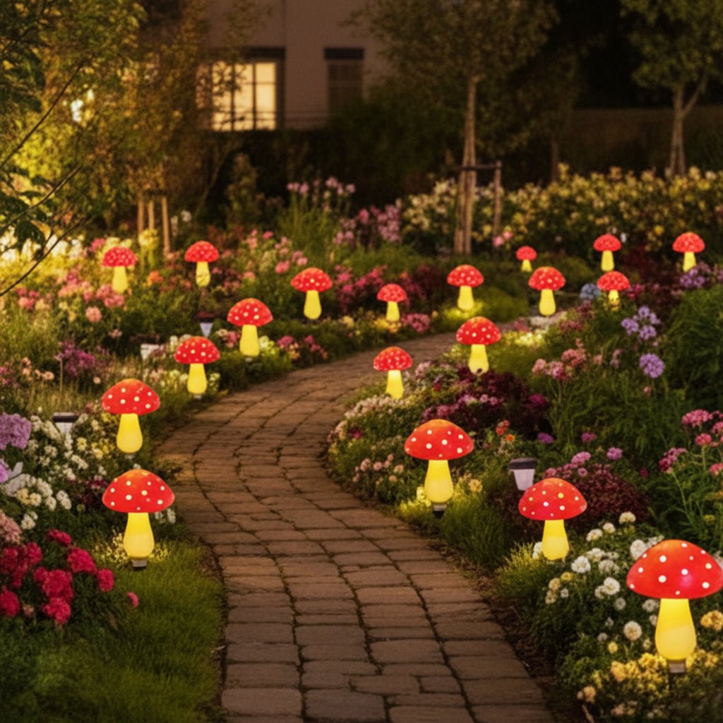 MUSHROOMNEST Solar Garden Light