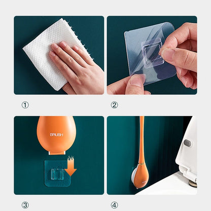 Flexible Silicone Toilet Brush