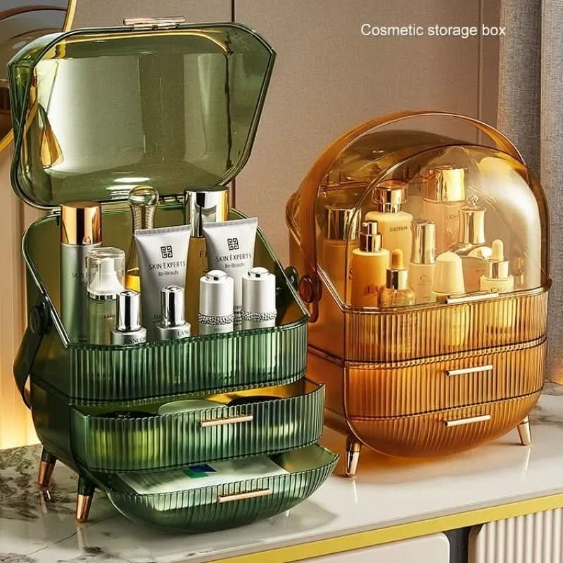 BEAUTYSENSE Makeup Organizer Dustproof Waterproof Cosmetic