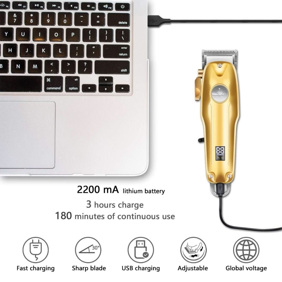 LuxCut Cordless Hair Clipper