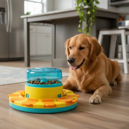 NIBBLEMAZE Interactive Anti-Gulping Bowl