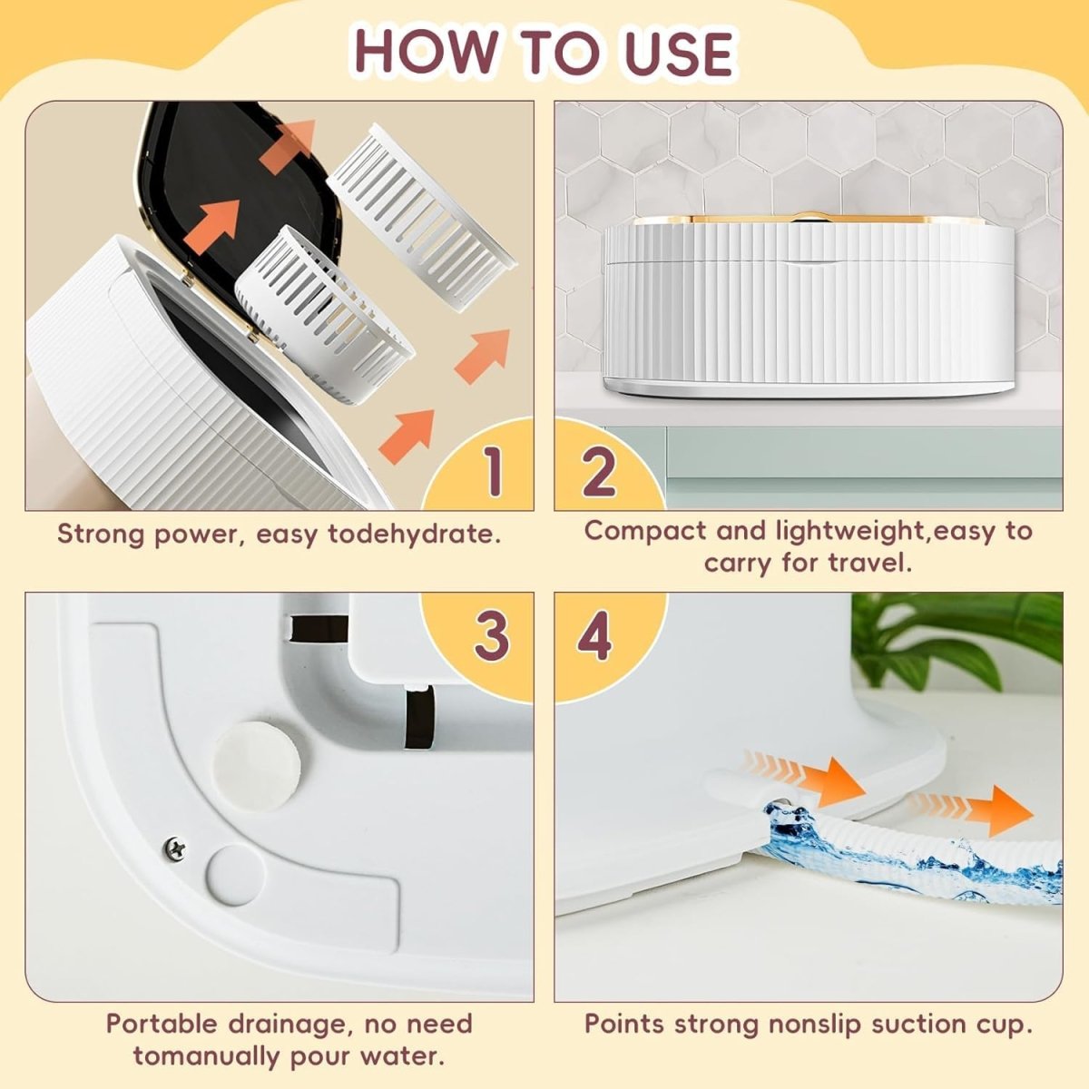 WASHNEST Intelligent Foldable 11l Mini Washing