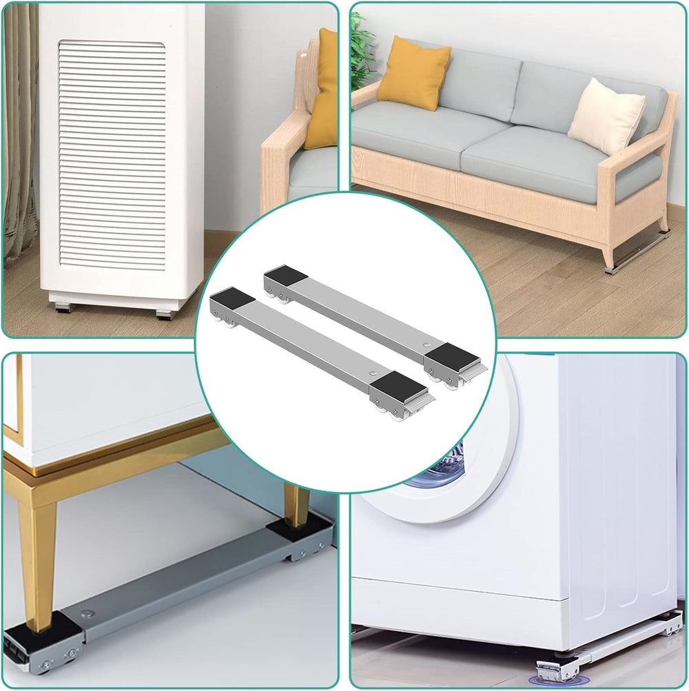Furniture Moving Sliders with Lifter Bar, Furniture Mover Kit for Wood, Tile & Carpet Floors