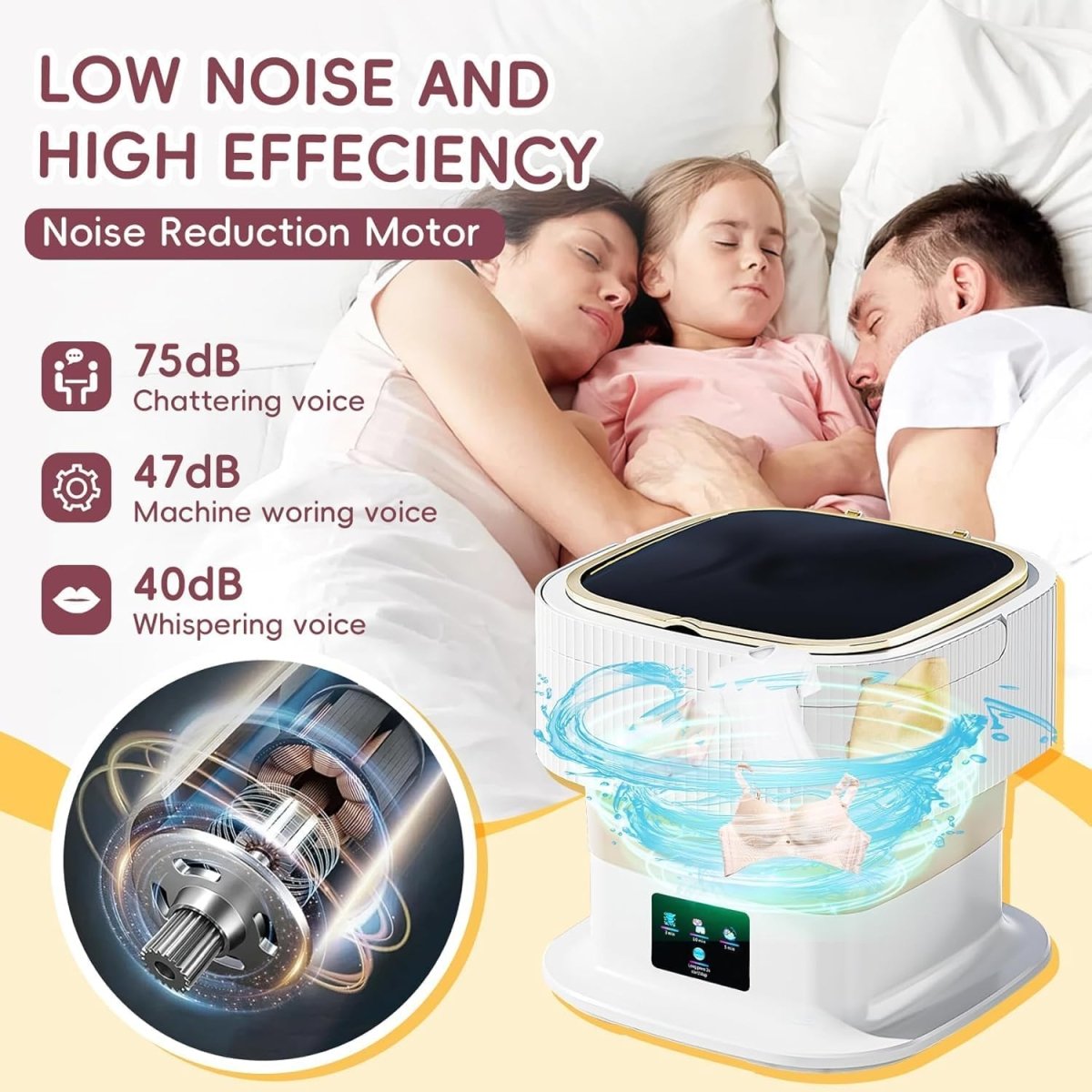 WASHNEST Intelligent Foldable 11l Mini Washing