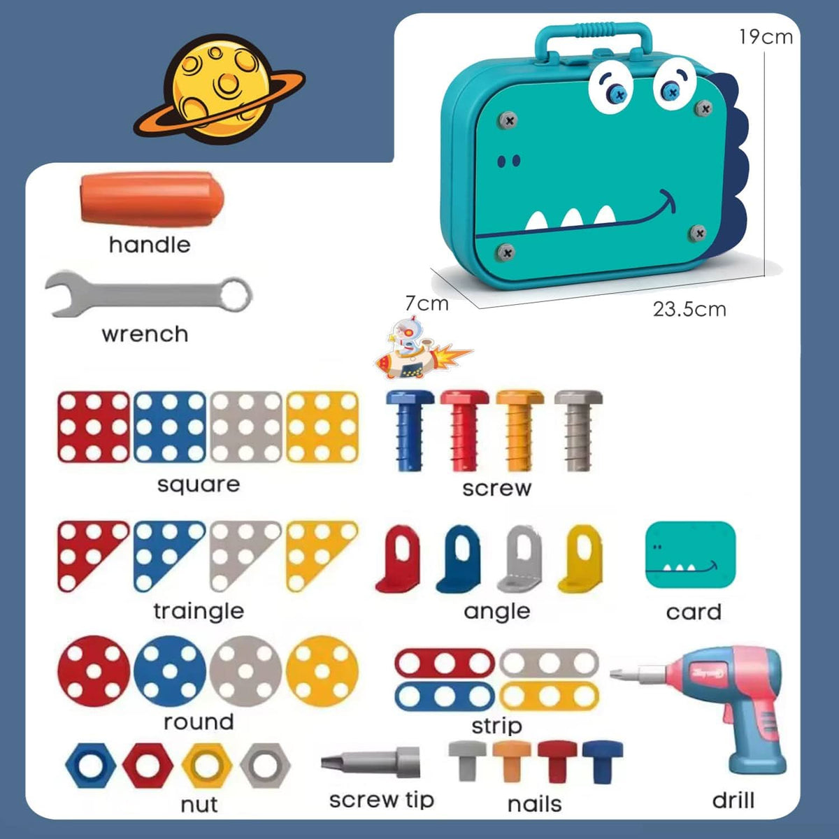 BuildiBits Creative Kit Educational Toy