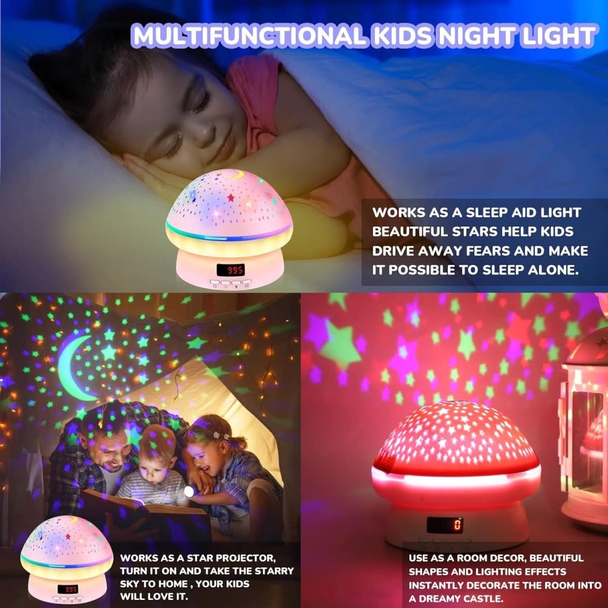 GLOWLIGHT Magical Star Projector