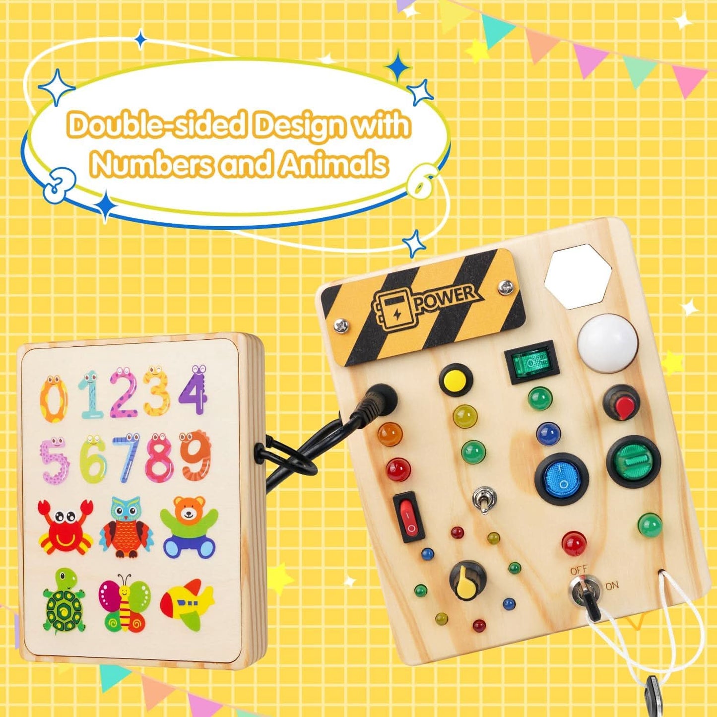 BRIGHTSTART BOARD Montessori Learning Board