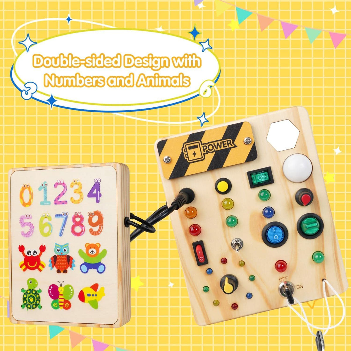 BRIGHTSTART BOARD Montessori Learning Board lifestyle image 2