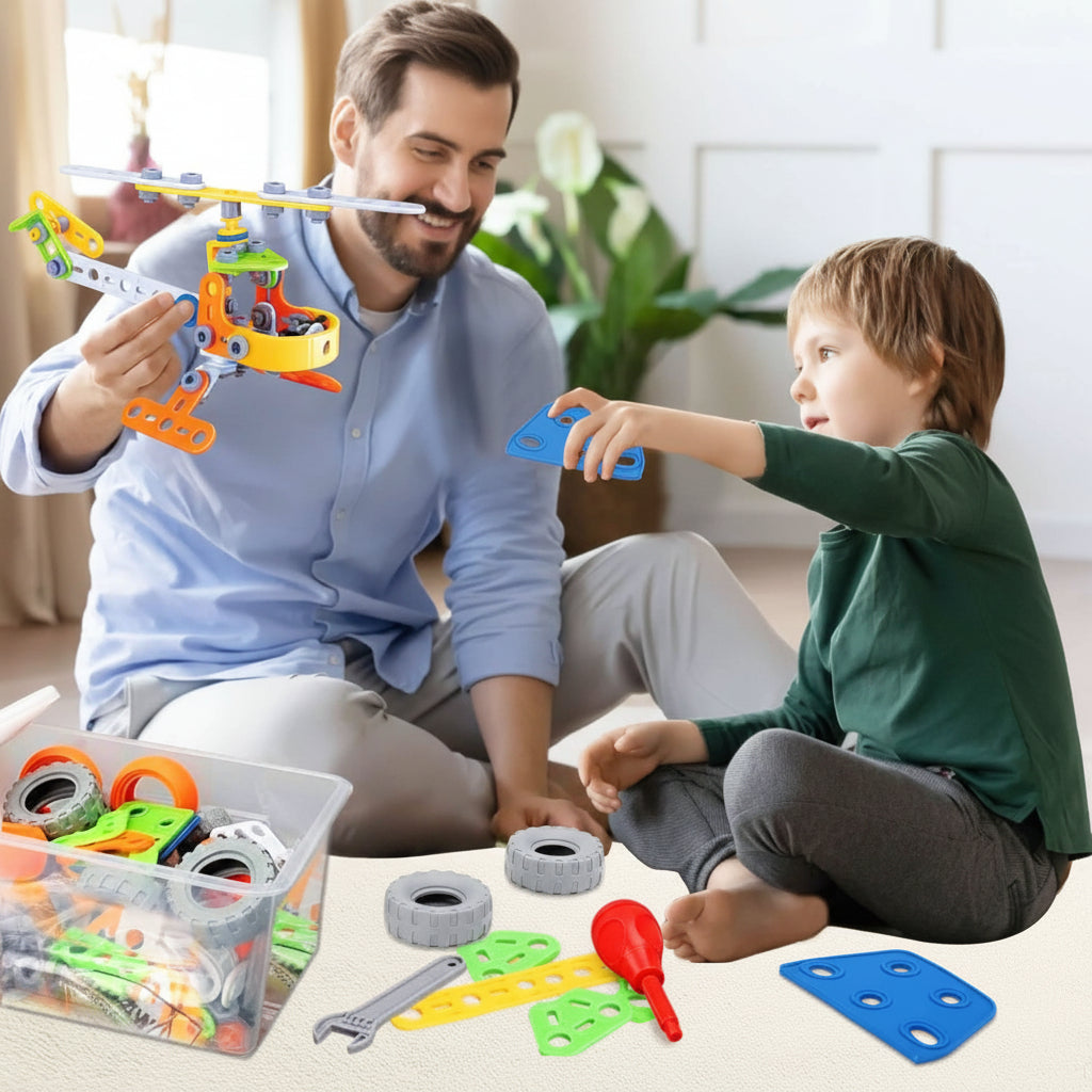 Creative Construction Set for Kids Encourages Imagination lifestyle image