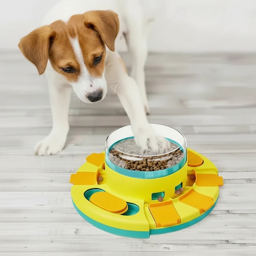 NIBBLEMAZE Interactive Anti-Gulping Bowl
