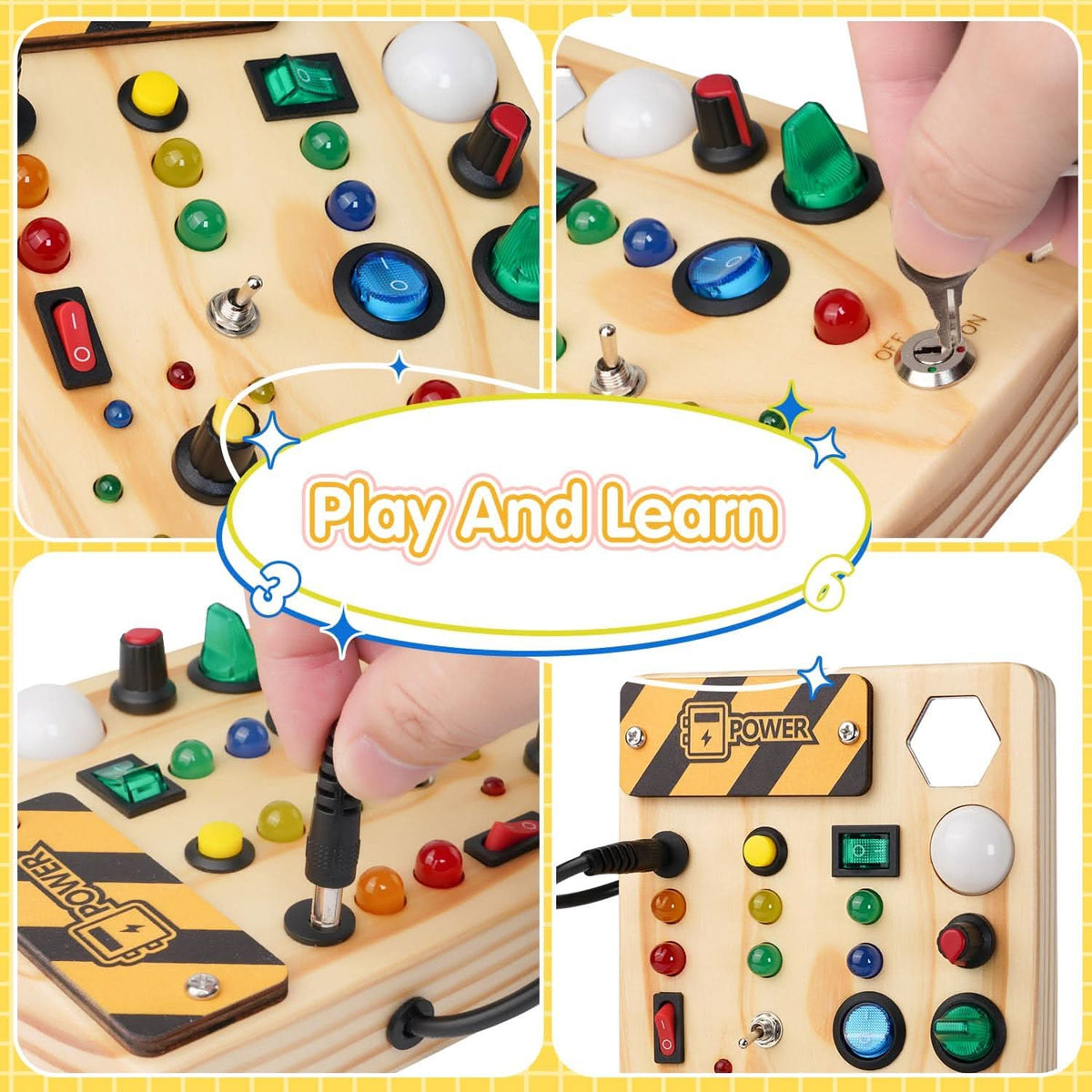 BRIGHTSTART BOARD Montessori Learning Board