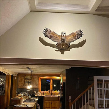 RUSTICOWL Barn Owl Wall Art
