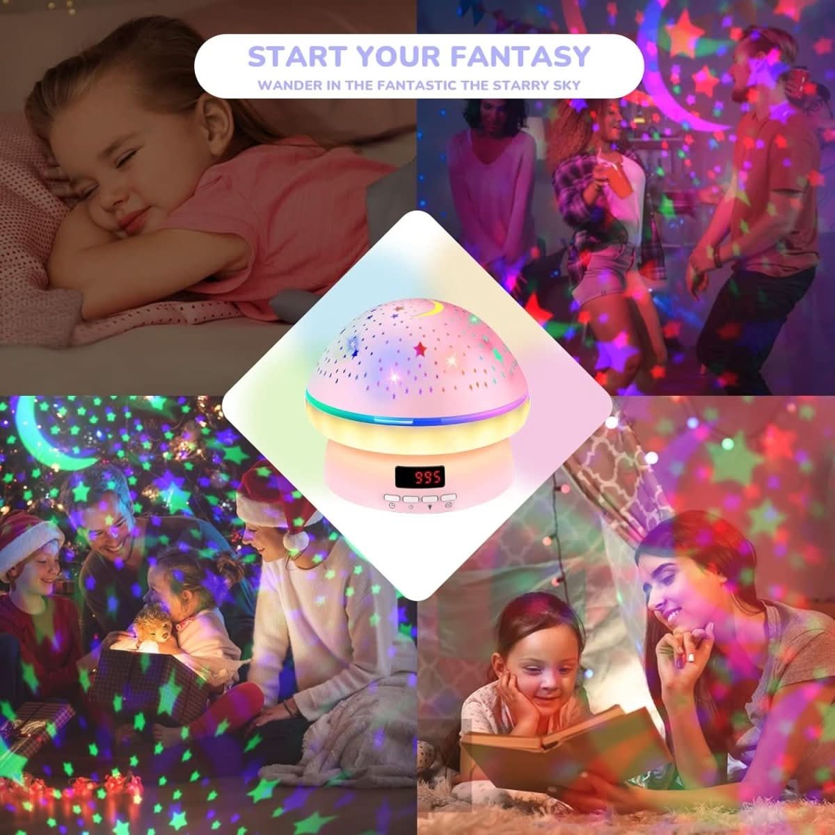 GLOWLIGHT Magical Star Projector