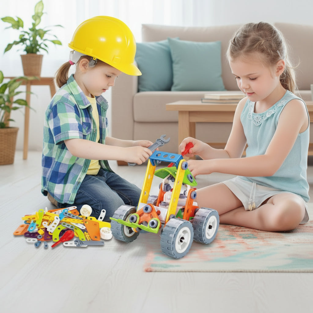 Creative Construction Set for Kids Encourages Imagination lifestyle image