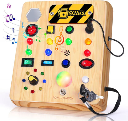 FUNTUNE Montessori Activity Board