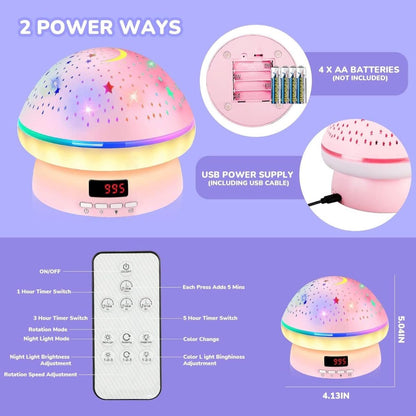GLOWLIGHT Magical Star Projector